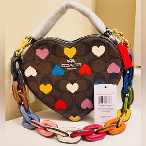 Coach Heart Crossbody